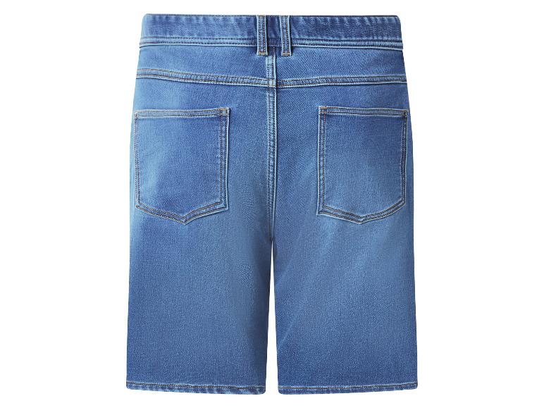 Herren Sweat-Denim-Bermudas