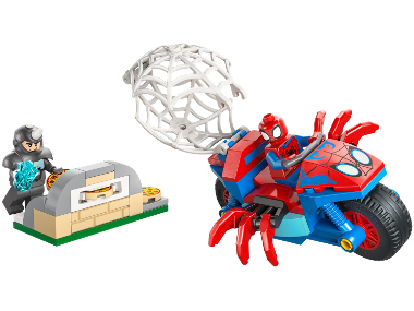 LEGO 11206 »Spidey auf Motorrad vs. Rhino«