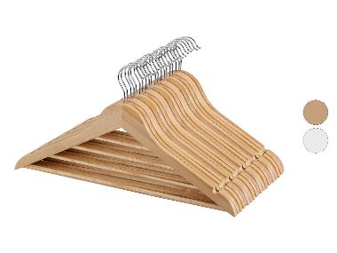 W5 Holz-Kleiderbügel, 20 Stück
