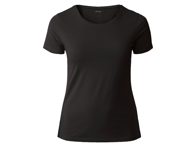 Gehe zu Vollbildansicht: esmara Damen T-Shirts, 2 Stück, mit hohem Baumwollanteil - Bild 8