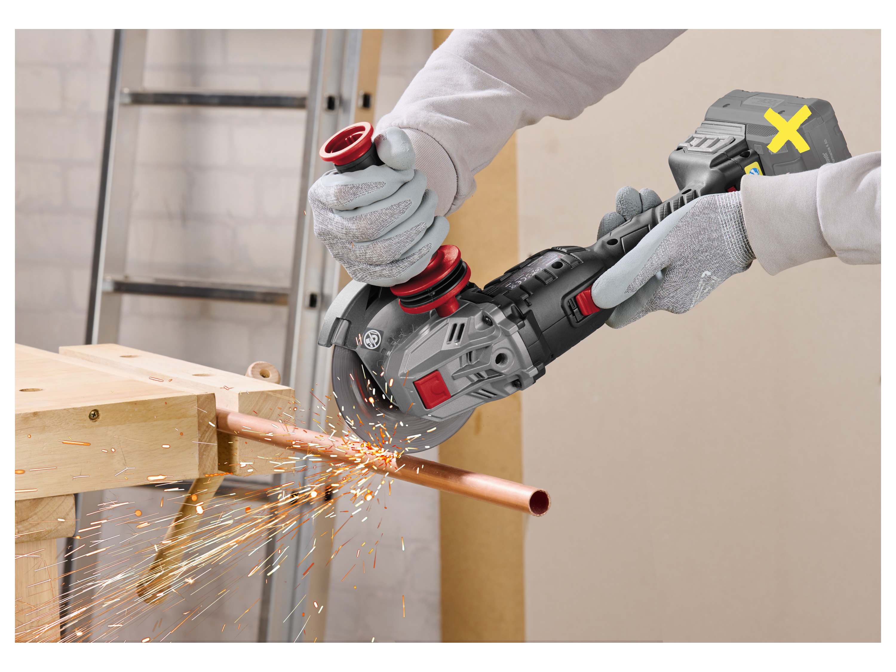 Thumbnail - PARKSIDE PERFORMANCE® 20 V Akku-Winkelschleifer »PWSAP 20-Li G7«, ohne Akku und Ladegerät