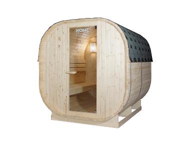 HOME DELUXE - Outdoor Sauna »CUBE XL«