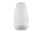 Weißer Aroma-Diffusor mit Bedientasten für Licht, Timer und Nebel