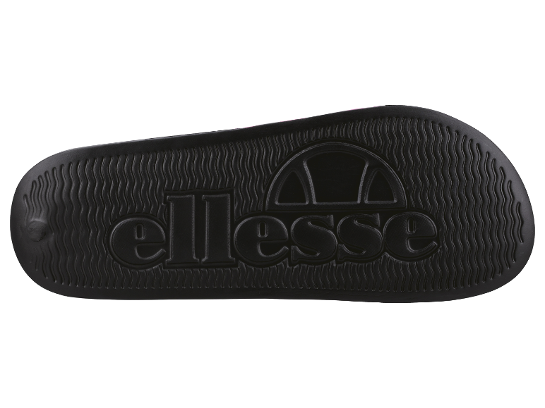 Ellesse Pantoffeln Sohlen, schwarz.