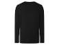 Schwarzes Langarm-T-Shirt