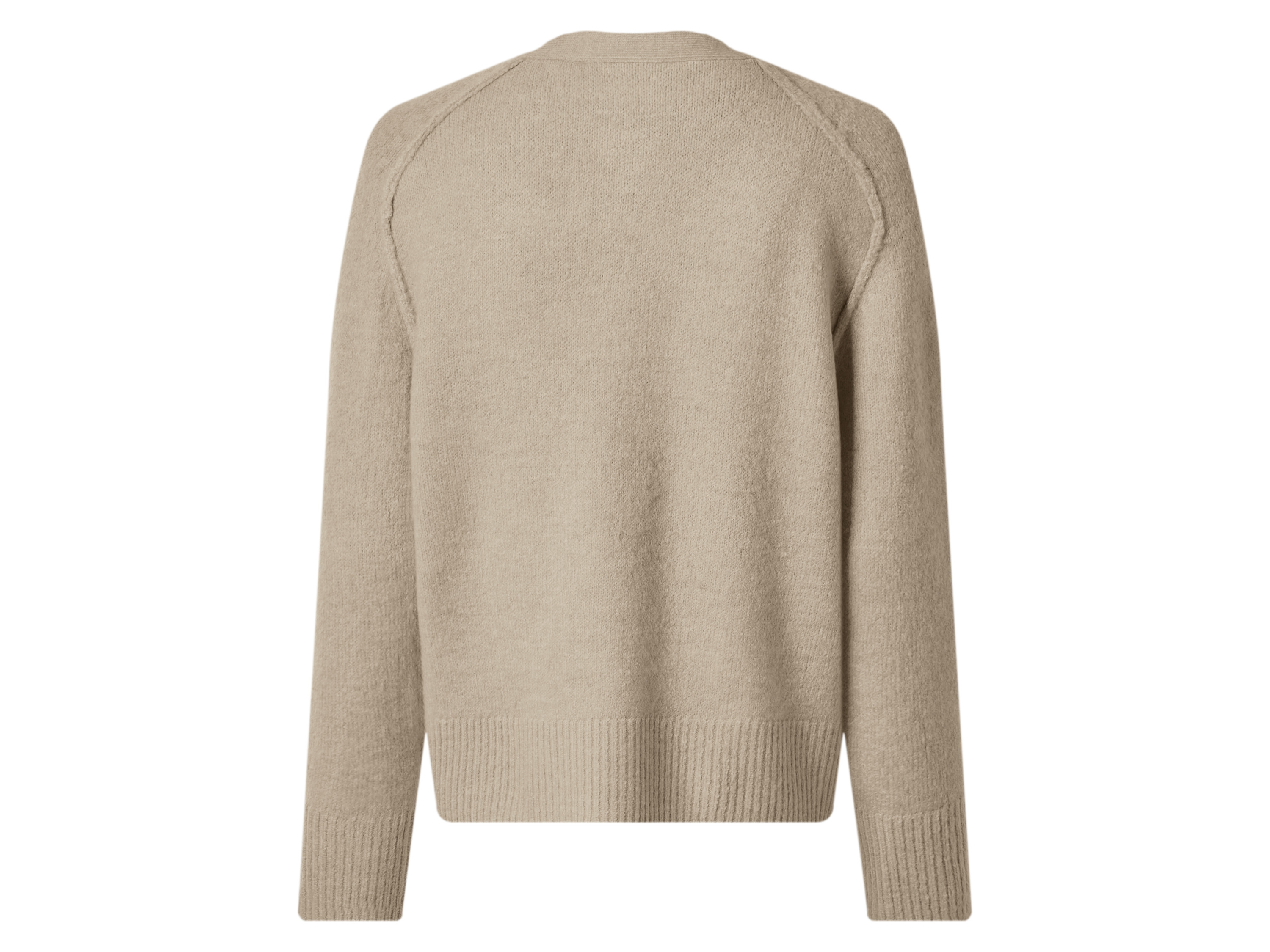 Thumbnail - esmara® Damen Cardigan Grobstrick (Beige, L(44/46))