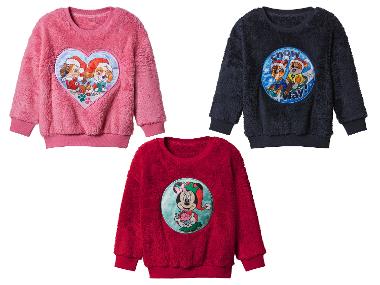 Kinder Teddypullover »Paw Patrol / Minnie Mouse«