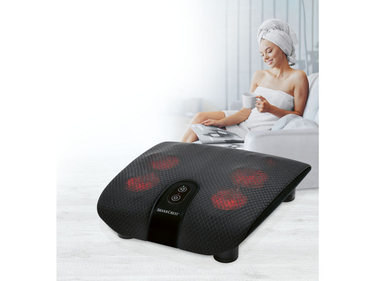 Gehe zu Vollbildansicht: SILVERCREST® Shiatsu-Fußmassagegerät, 18 rotierende Massageköpfe - Bild 4