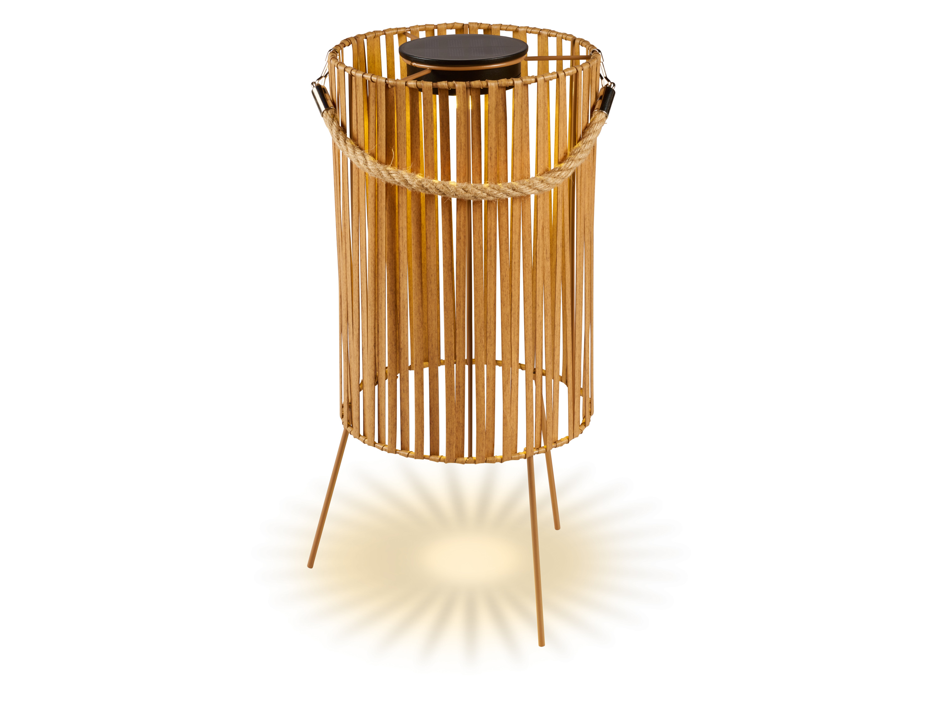 Thumbnail - LIVARNO® Solar Geflechtlaterne LED (Zylinder)