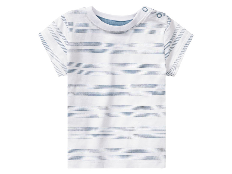 Gehe zu Vollbildansicht: lupilu® Baby T-Shirt, reine Bio-Baumwolle, 3er Set - Bild 18