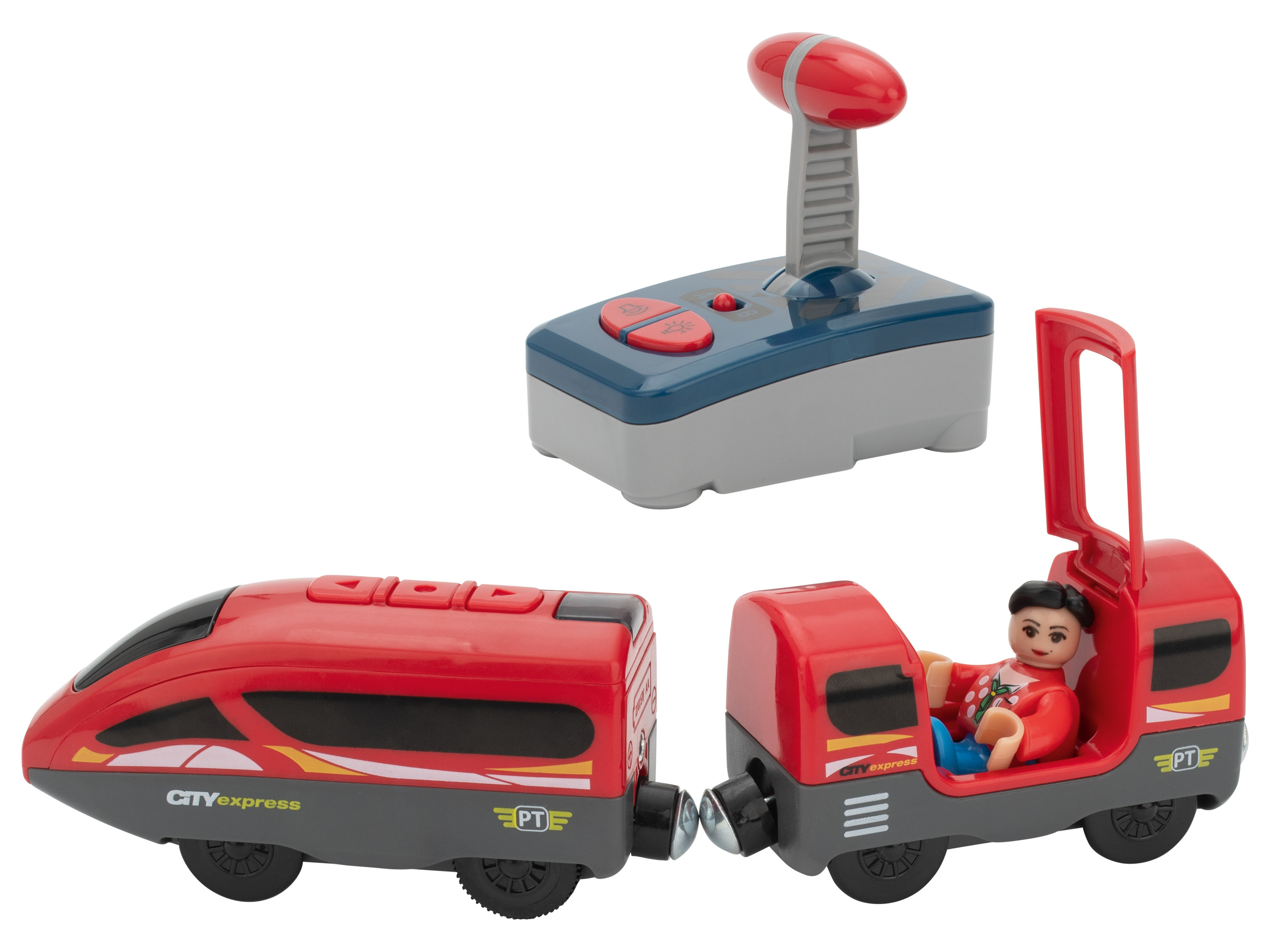 Thumbnail - lupilu® Personenzug / Transportlok / Straßenbahn (Personenzug)