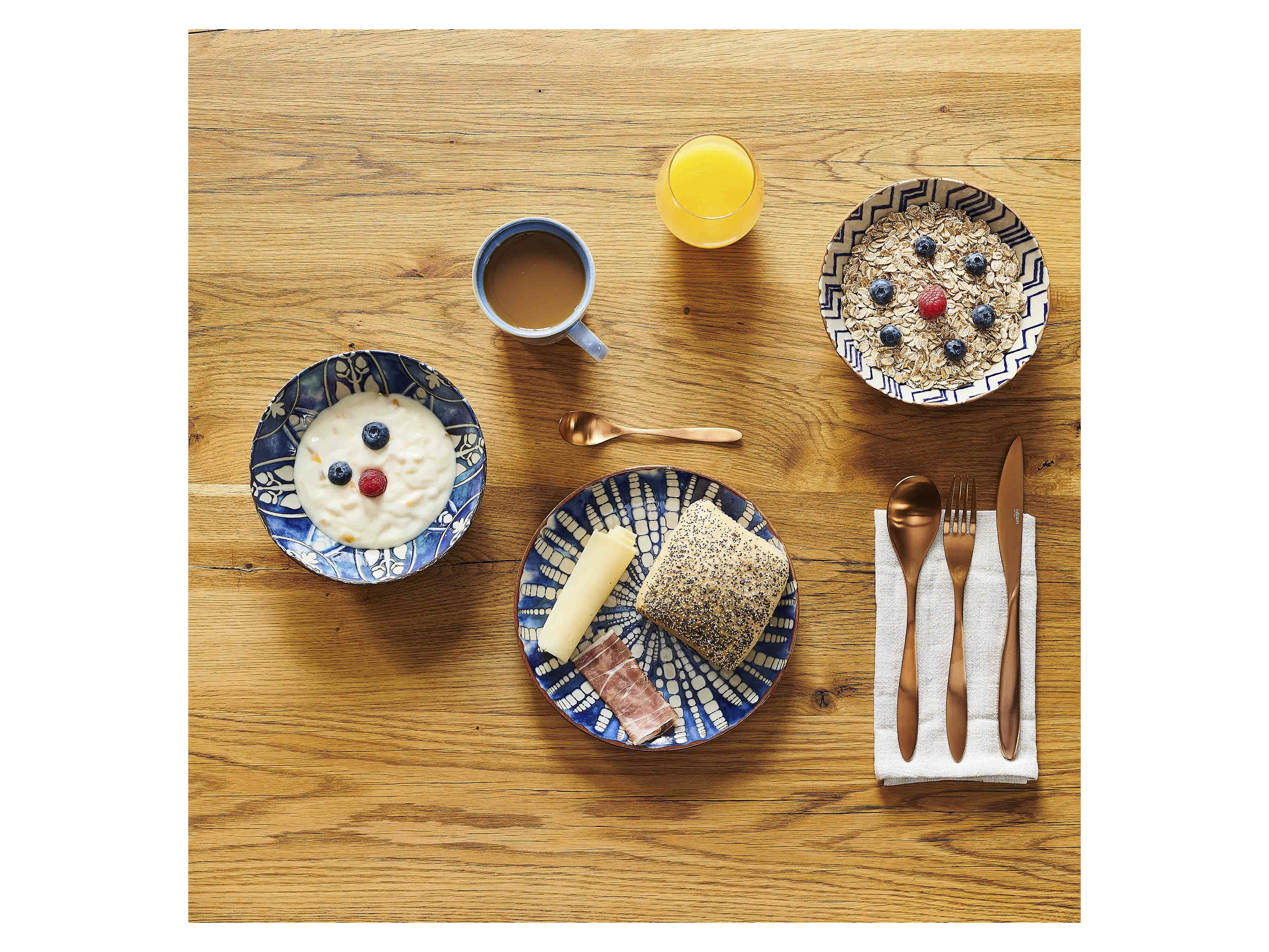MÄSER Teller-Set »Iberico Blue«, 12-teilig 4