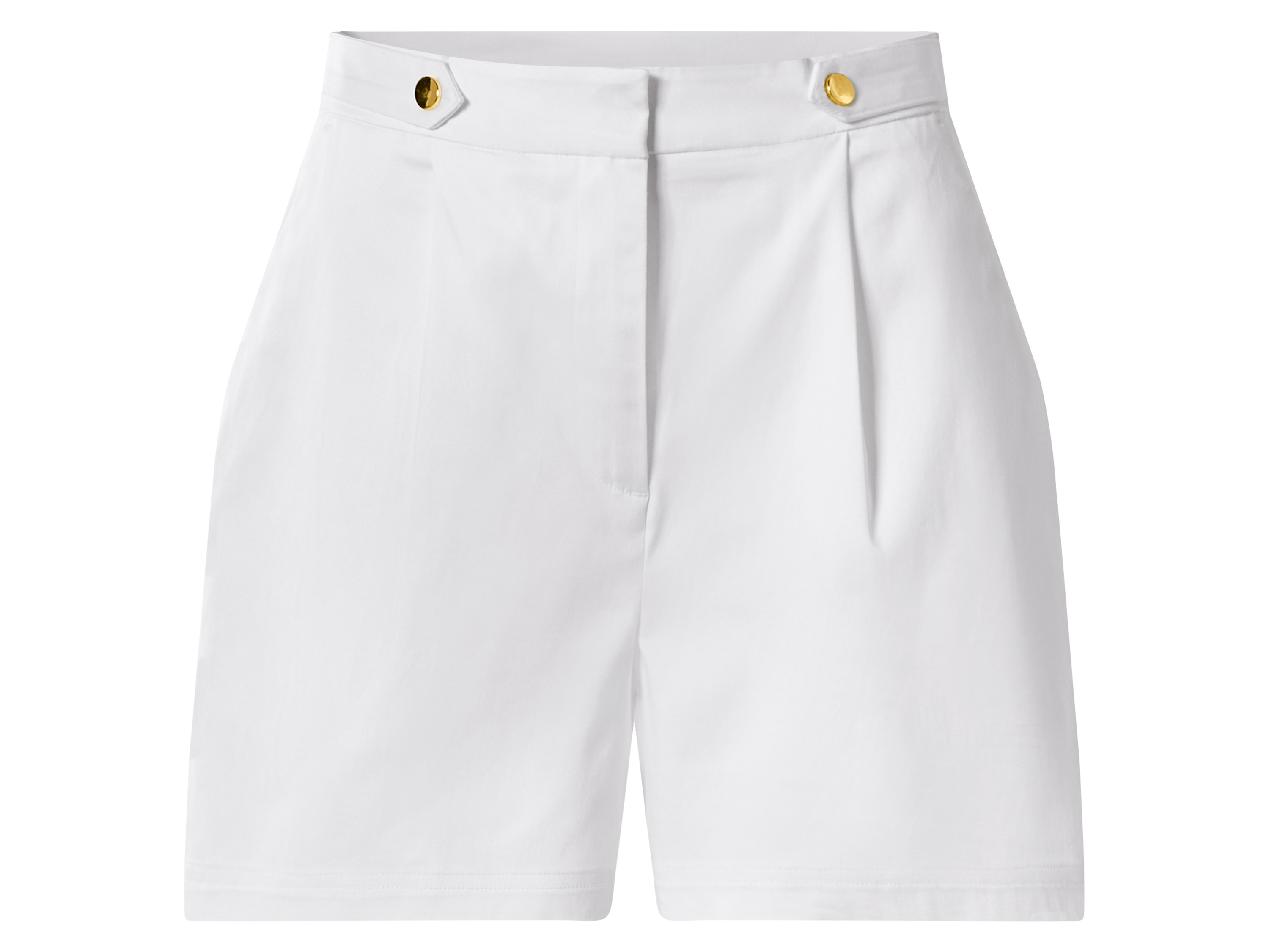 ESMARA® Damen Bermudas / Shorts (Weiß, 40)