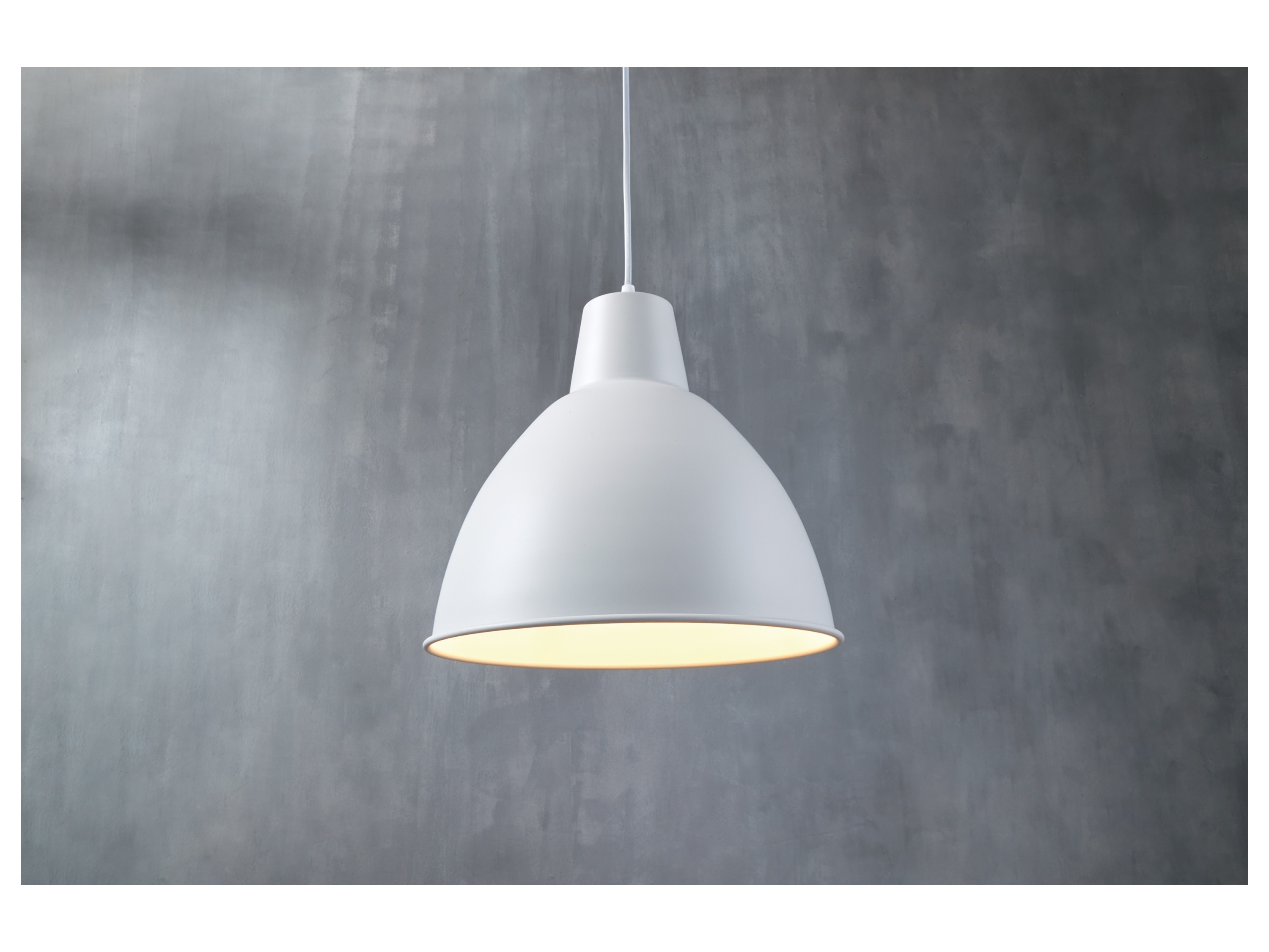 Thumbnail - LIVARNO home Hängeleuchte 1flammig 31,5cm TEIWAZ (Weiß)