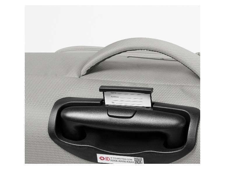 Trolley-Reisekoffer, grau