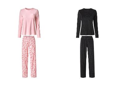 esmara® Damen Fleece-Pyjama