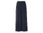 Elegante, weite dunkelblaue Hose.