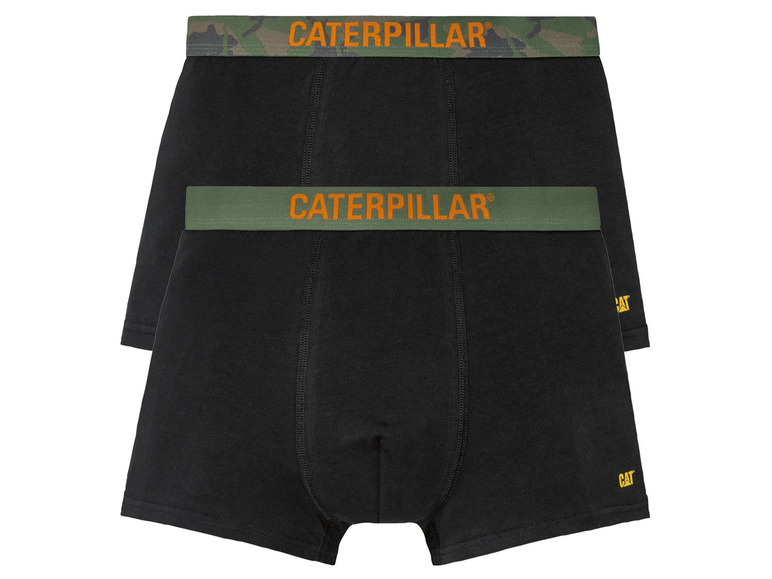 Gehe zu Vollbildansicht: Caterpillar Herren Boxershorts, 2 Stück, mit Baumwolle - Bild 2