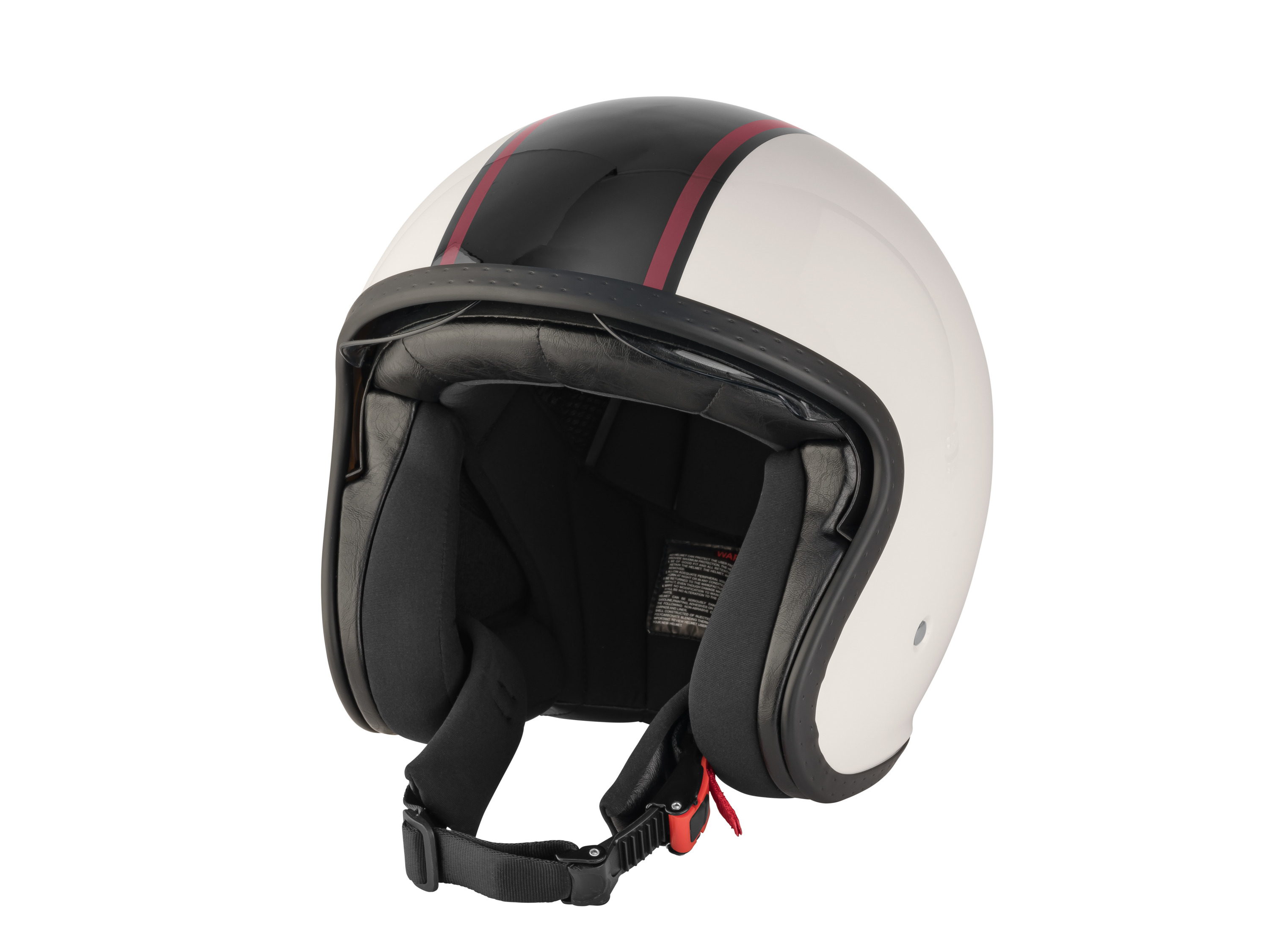 ULTIMATE SPEED® Jethelm, Gr. S (creme/schwarz)““ | kratzfestes Visier mit mehrstufiger Visiermechanik Innenfutter – schnelltrocknend und schweißabsorbierend mit COOLMAXEinsätzen Komfortzonen-Besätze im Stirn- und Ohrenbereich Verstellbarer Kinnriemen mit Sicherheitsrasterverschluss Auch für Brillenträger geeignet Inkl. Helmbeutel und Akustikpolster für geräuschreduziertes Fahren 5 Jahre Nachkaufgarantie für das Visier Produktmerkmale tabletd Helmtyp: Jethelm Helmgröße: S: ca. 55–56 cm Kopfumfang Farbe: creme/schwarz