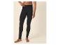 Schwarze Thermo-Leggings für Herren auf beigem Hintergrund.