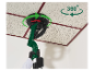 Decke schleifen mit einem Wand- und Deckenschleifer mit 360-Grad-Drehkopf.