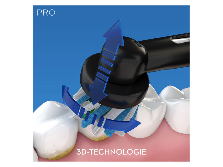 Gehe zu Vollbildansicht: Oral-B Elektrische Zahnbürste Clean and Protect, mit Lithium-Ionen-Akku und 3D-Technologie - Bild 2