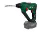 Parkside Akku-Bohrhammer, grün und schwarz, mit Bohrer.