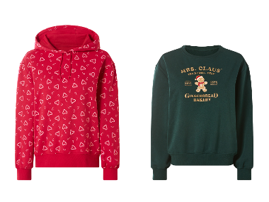 ESMARA® Damen Sweathoodie / Sweatpullover »Weihnachten«