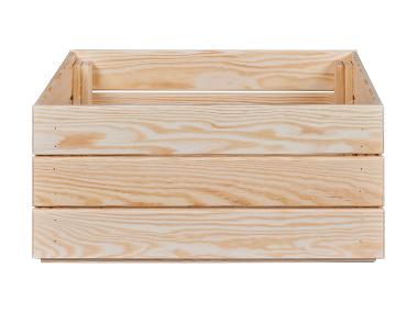 Inter Link Holzkiste »Valloni«, 3er Set, natur unbehandelt