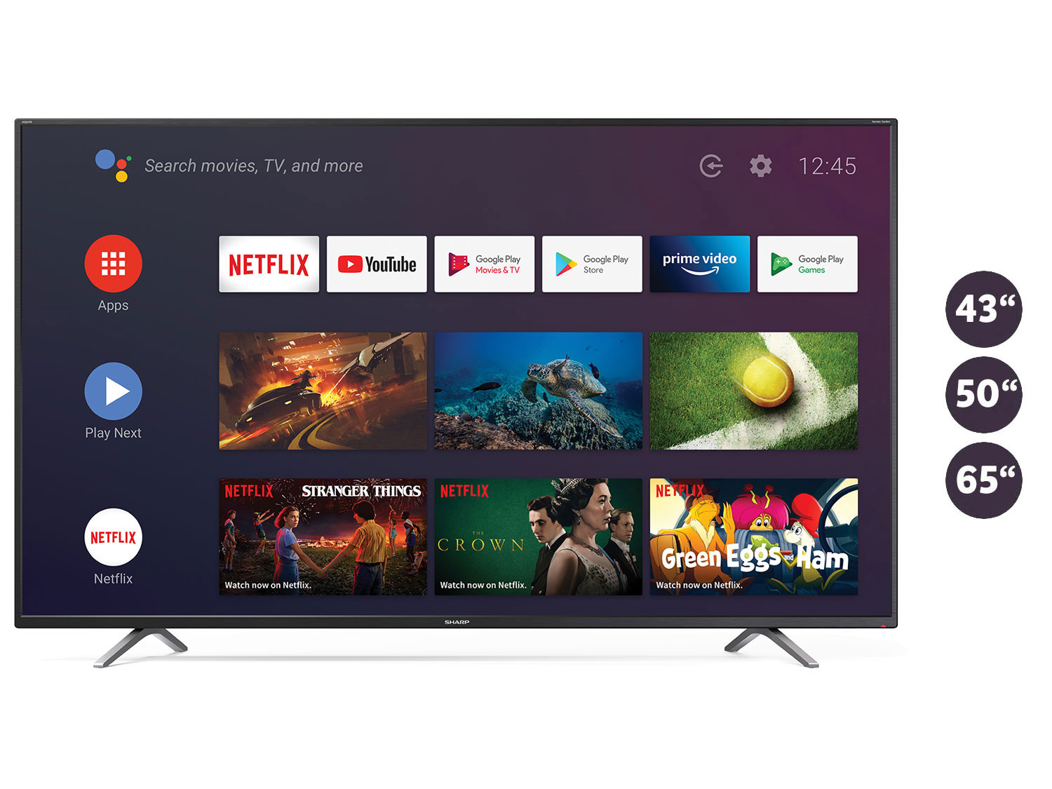 Sharp Fernseher 4K Ultra HD SmartTV Android TV™ LC-BL2EA