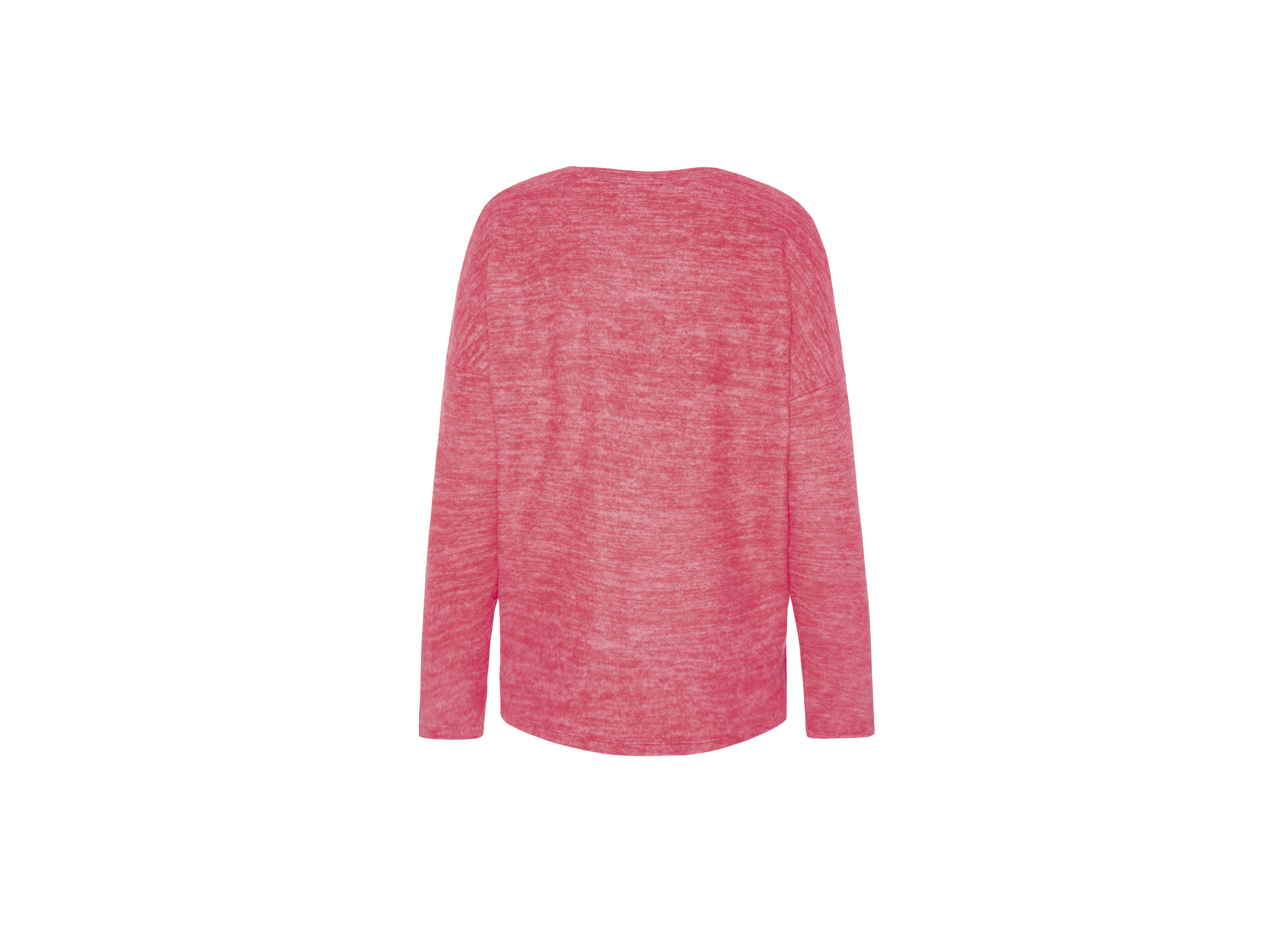 Thumbnail - Soccx Damen Flauschpullover (Rot, XS/S)