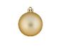 Mattgoldene Weihnachtskugel