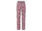 Eine rosa Hose mit Paisley-Muster.