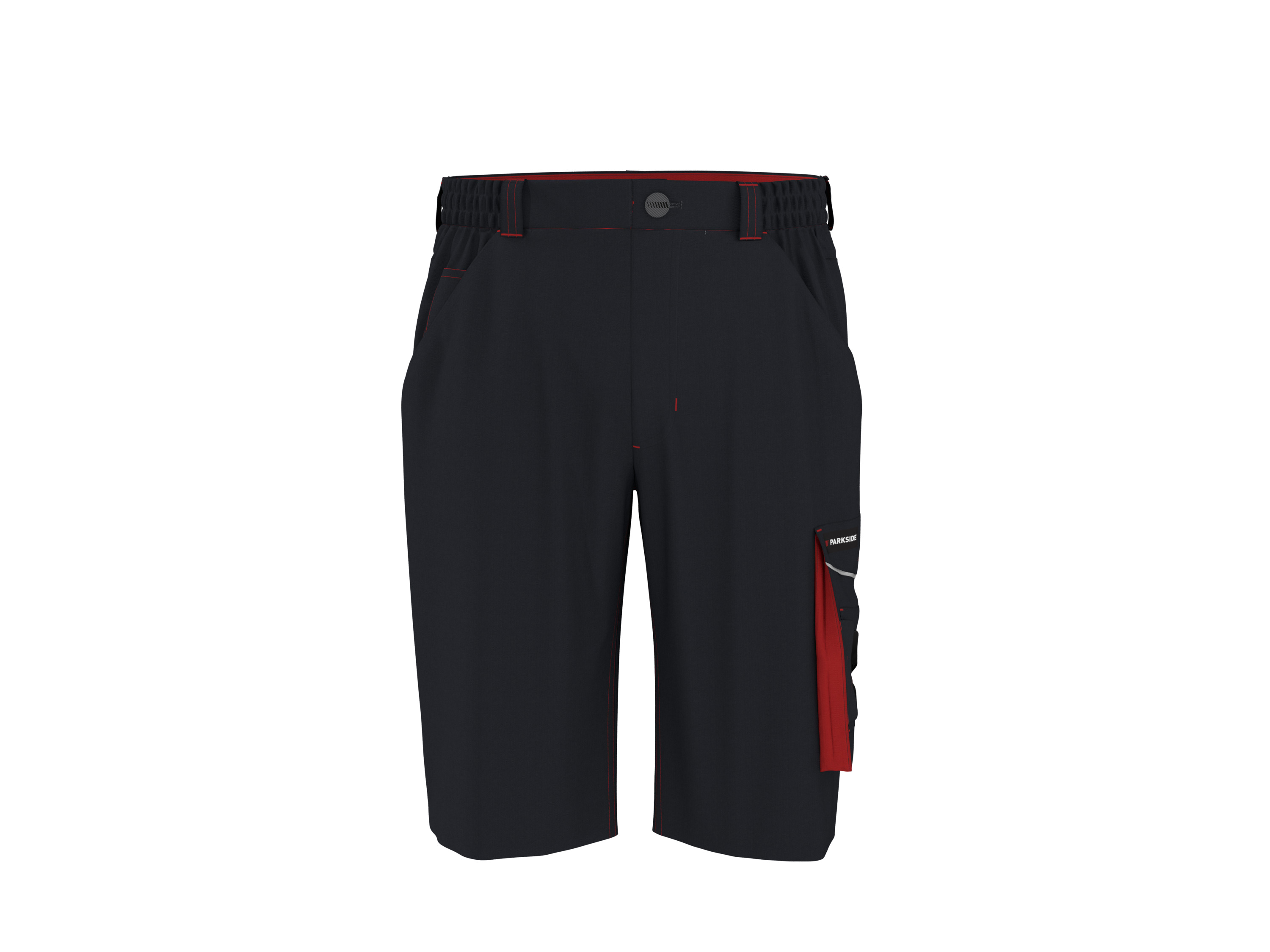 PARKSIDE® Herren Arbeitsshorts (Schwarz, 54)