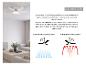 Weißer Deckenventilator mit DC-Motor, mit Sommer- und Winterbetrieb für effiziente Luftverteilung.