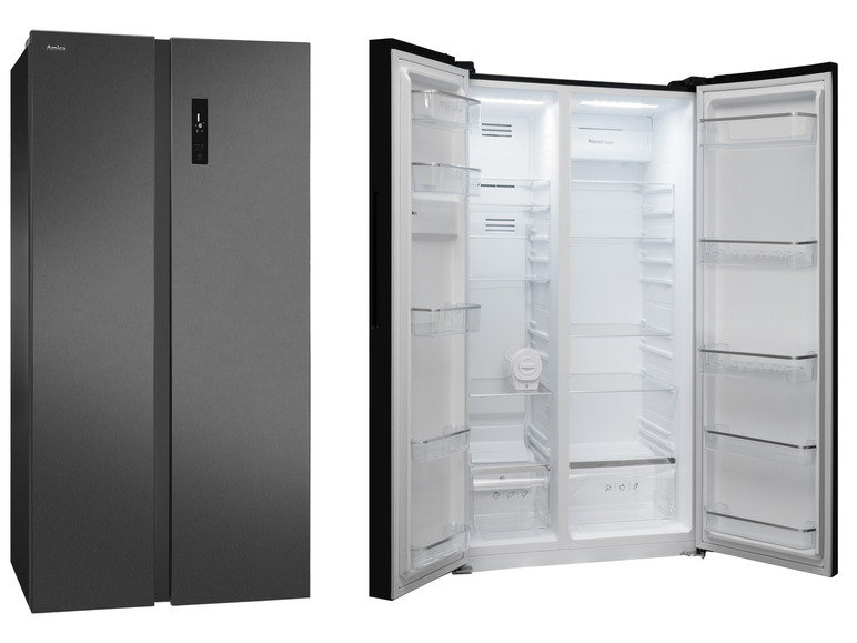 Gehe zu Vollbildansicht: Amica Side-by-Side Kühlschrank »SBSN 397 150« - Bild 25