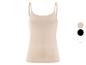 Beiges Top mit dünnen Trägern und angezeigten Farboptionen.