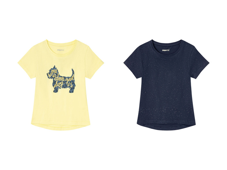 Gehe zu Vollbildansicht: pepperts Mädchen T-Shirt, aus weicher Single-Jersey-Qualität - Bild 1