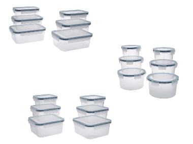 SILVERCREST® Frischhaltedosen-Set, 6 Stück