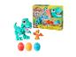Play-Doh Dino Crew Spielzeug mit Dinosauriern, Eiern und Play-Doh.