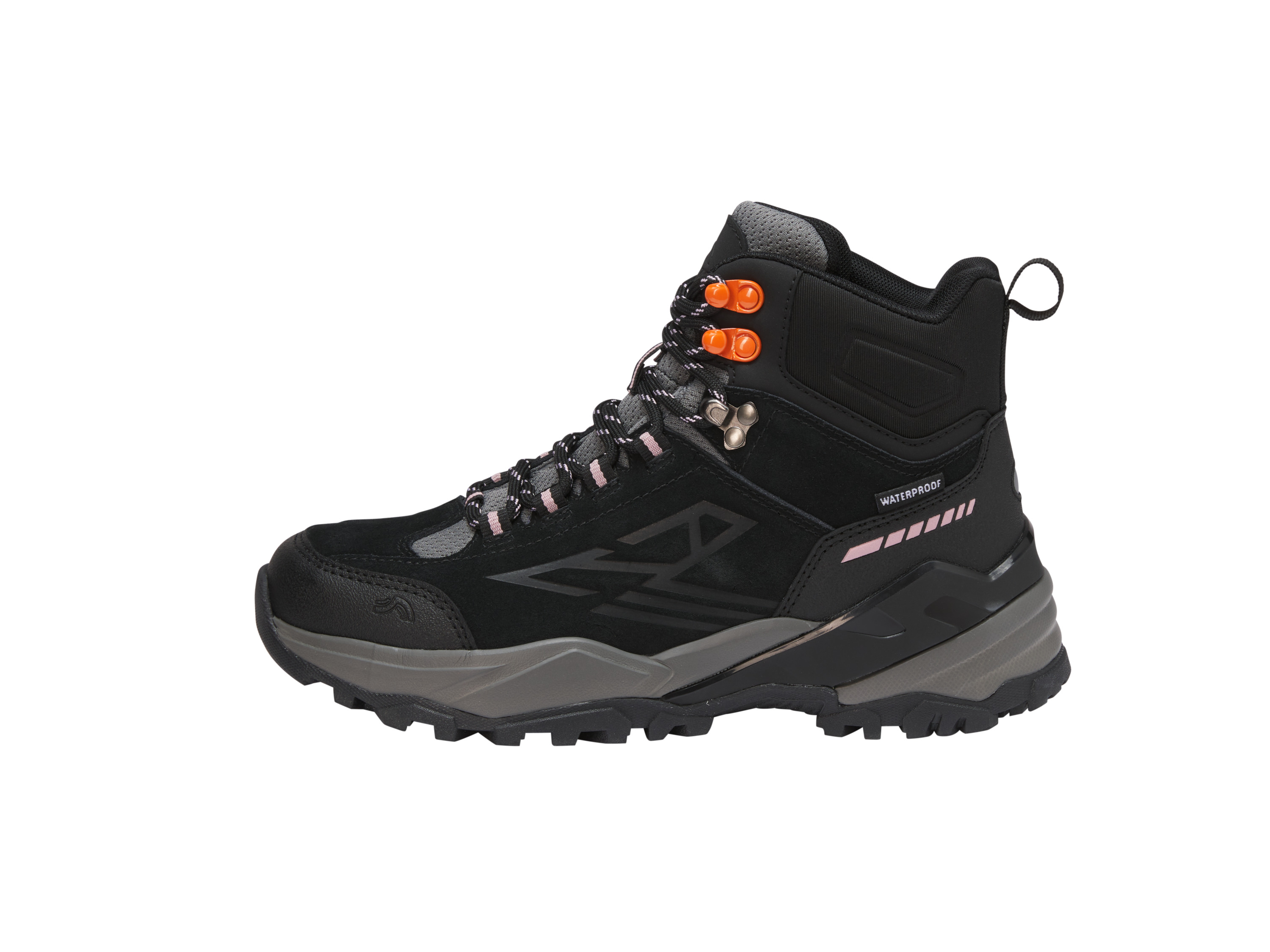 CRIVIT Premium-Damen-Leder-Trekkingstiefel (Schwarz, 41) – Bild 3 von 4