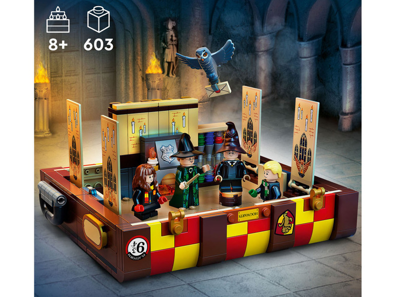 Gehe zu Vollbildansicht: Lego Harry Potter 76399 »Hogwarts™ Zauberkoffer« - Bild 4