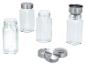Gewürzgläser-Set aus Glas mit Metall- und Plastikdeckeln, inklusive Trichter
