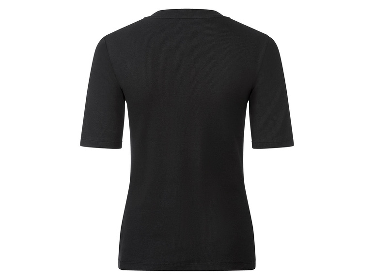 Gehe zu Vollbildansicht: esmara® Damen T-Shirt in modischer Ripp-Qualität - Bild 11