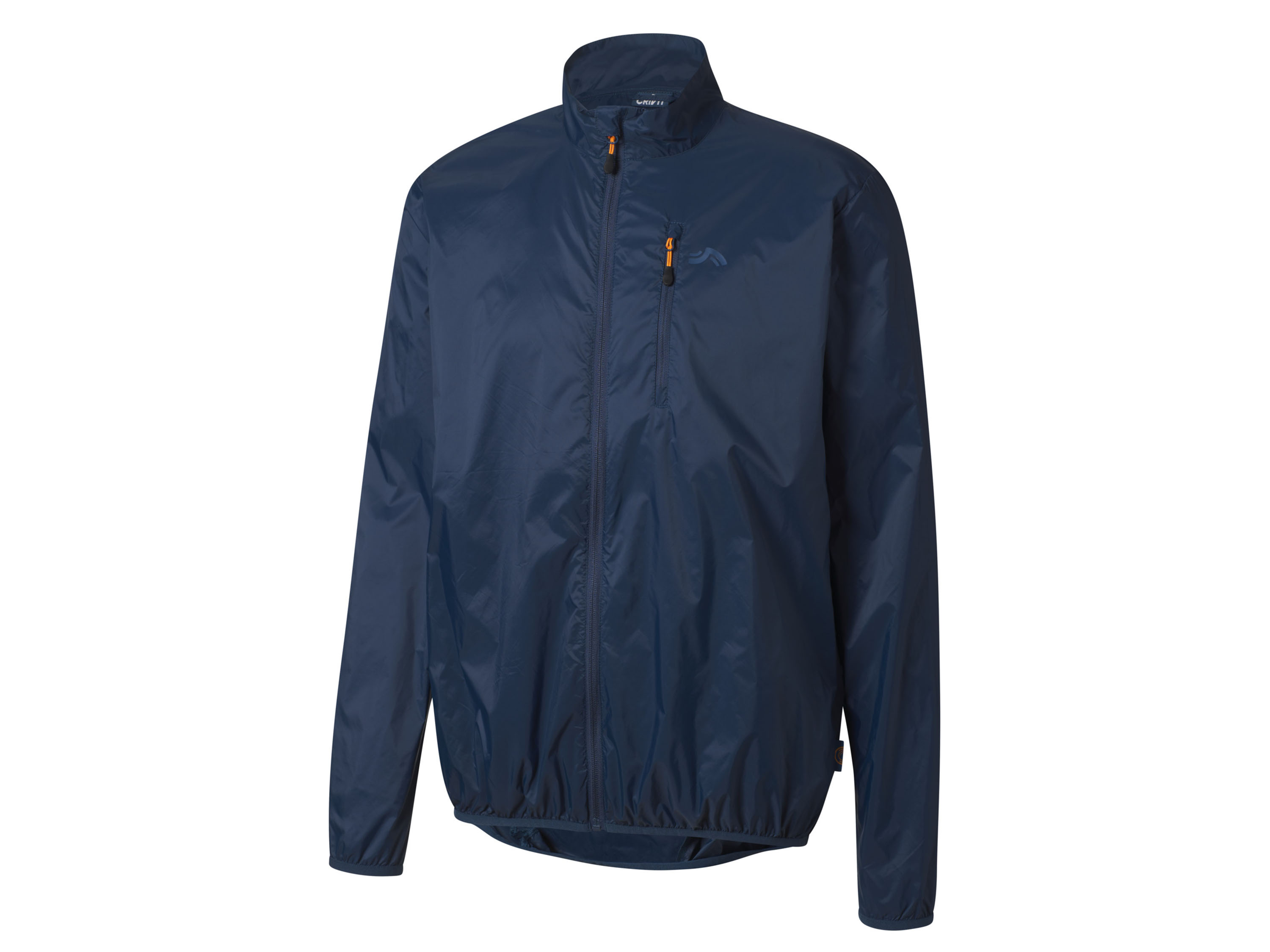 CRIVIT Herren Funktionsjacke (Navy, L(52/54))““ | navy Muster: – Detail: praktische Reißverschlusstasche auf der Brust