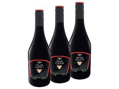 3 x 0,7-l-Flasche Spirituosenpaket DELUXE Sahnelikör 17 % vol