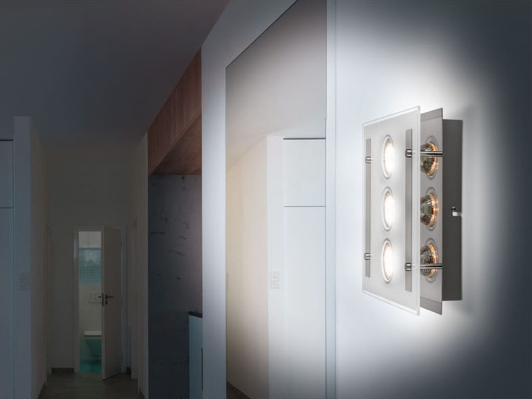 Gehe zu Vollbildansicht: LIVARNO home LED-Wand-/Deckenleuchte / LED-Deckenleuchte, 3-flammig - Bild 11