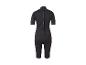 Schwarzer Neopren-Kurzarm-Anzug.