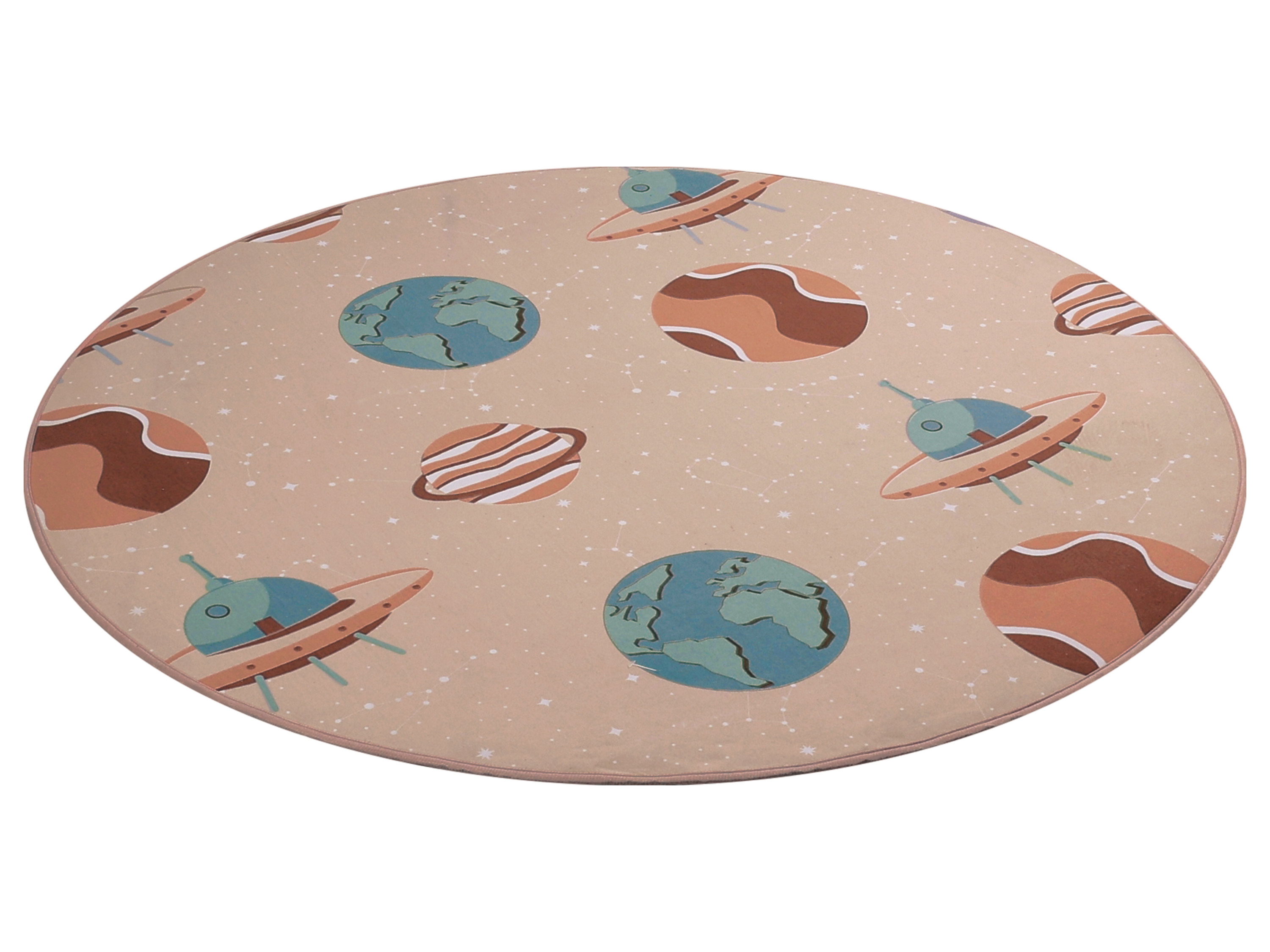 Thumbnail - LIVARNO home Kinder-Teppich, geeignet für Fußbodenheizung (Beige)""