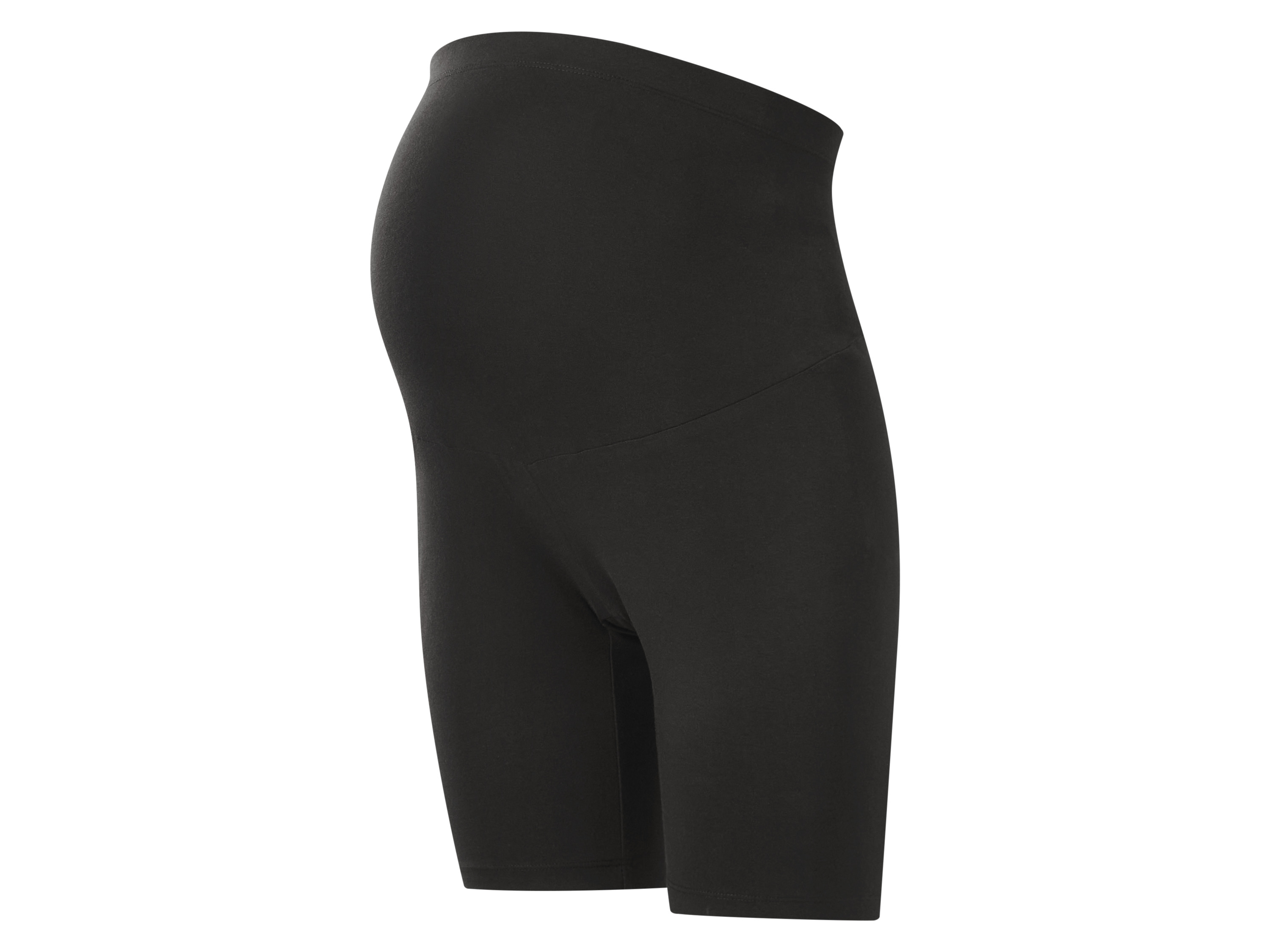 ESMARA® Damen Umstands-Radlerhosen, 2 Stück (Schwarz, XS(32/34)) – Bild 2 von 3